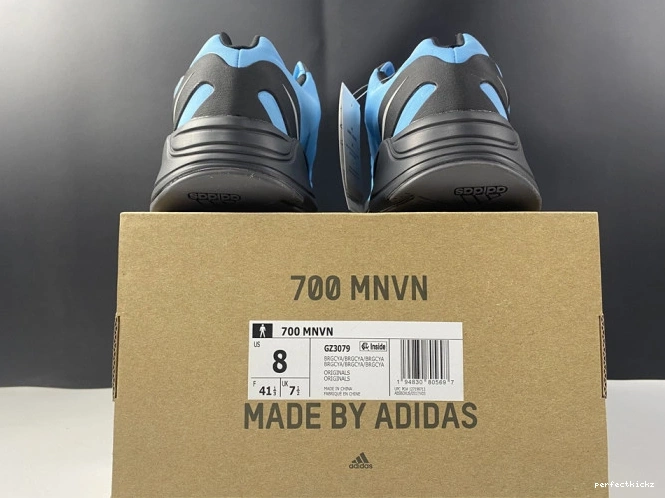 GZ3079 Yeezy MNVN Boost 'Bright 700 ADIDAS Cyan' 0715